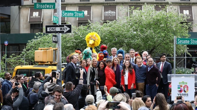 We're counting down the seconds until something terrible happens on New York's new real-life "Sesame Street"