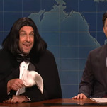 Adam Sandler brings some nostalgic professionalism to an otherwise tired Saturday Night Live