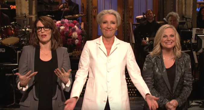 Emma Thompson (and some other badass moms) try to raise the Mother's Day Saturday Night Live