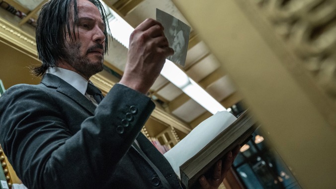 Keanu says John Wick is too busy killing dudes to pursue his real passion: Antique book restoration