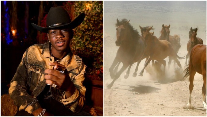 Here’s “Old Town Road” made with horse sounds