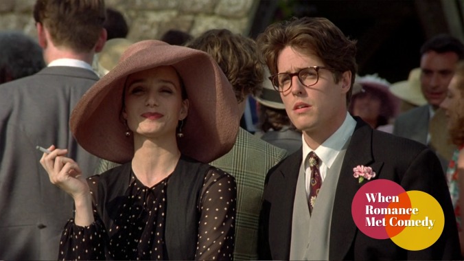 Romance is the weakest aspect of one of the most celebrated rom-coms of the ’90s