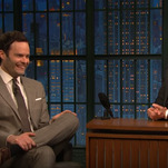 Bill Hader and Seth Meyers talk the Barry finale and getting loopy at 4 a.m. on SNL