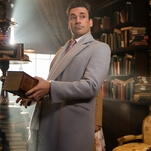 “The end is nigh,” so we might as well enjoy Jon Hamm dressed as an angel in these exclusive Good Omens images