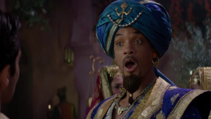 Will Smith sings "Prince Ali," misclassifies ostriches in new Aladdin clip