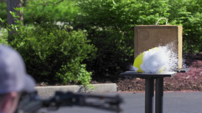 Huh, turns out destroying stress balls is just as satisfying as squeezing them