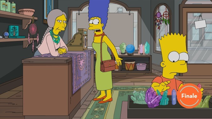 Marge finds only spurious enlightenment as The Simpsons closes out its 30th season