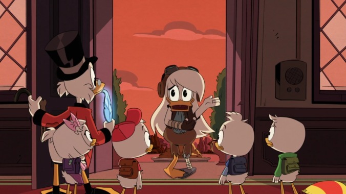 Della Duck finally returns home in an emotional, adventurous, Mother's Day DuckTales