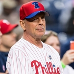 Bruce Willis gets booed for throwing a baseball poorly, boosts non-celebrity egos worldwide