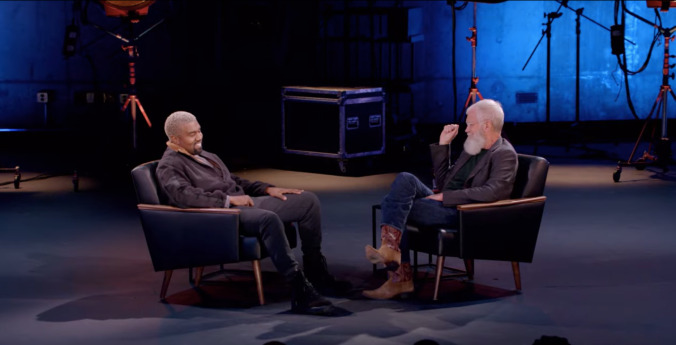 David Letterman chats with Kanye West, Ellen DeGeneres in new trailer for his Netflix talk show