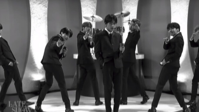 BTS channels The Beatles in a charismatic performance on The Late Show With Stephen Colbert