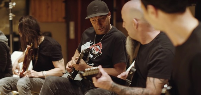 Tom Morello, Scott Ian, and, uh, Brad Paisley got together to shred the Game Of Thrones theme