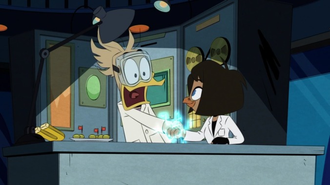 DuckTales lets Fenton define himself outside of Gizmoduck–and Mark Beaks outside of hashtags