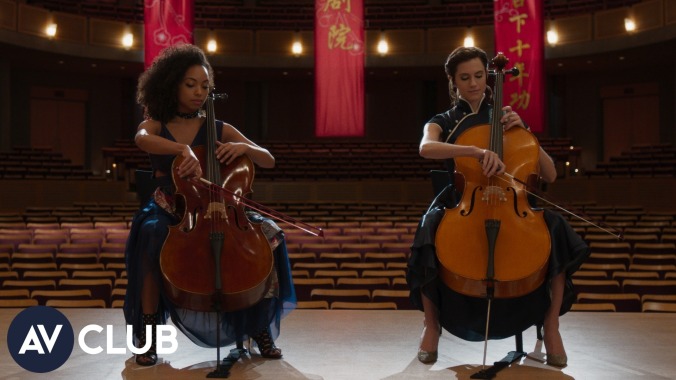 Allison Williams and Logan Browning on horror films and learning to play the cello for The Perfection