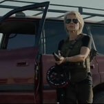 Sarah Connor's back in the first trailer for Terminator: Dark Fate