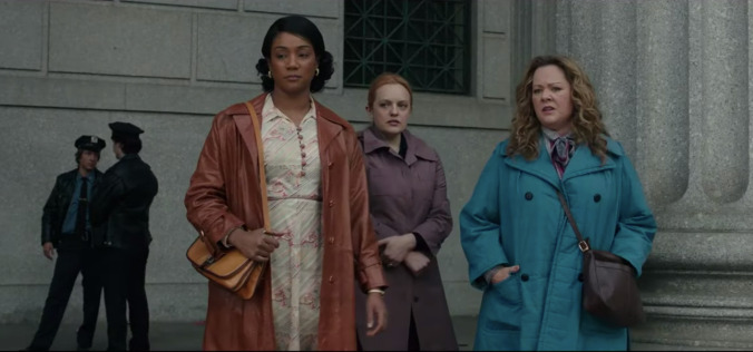 Tiffany Haddish, Melissa McCarthy, and Elisabeth Moss turn to crime in trailer for mob drama The Kitchen