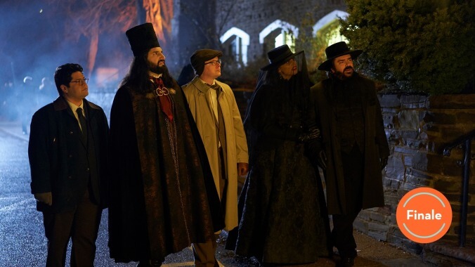 The vampires confront death itself in the What We Do In The Shadows season finale