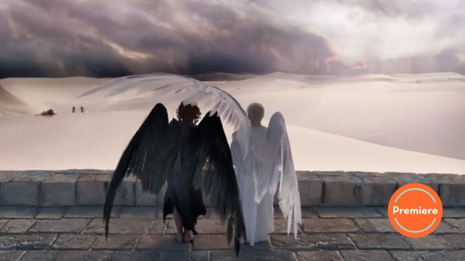 "In The Beginning," Good Omens struggles to let its more heavenly elements shine