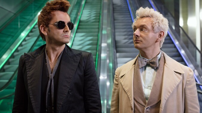 David Tennant and Michael Sheen's chemistry keeps Good Omens afloat