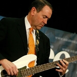 So, here's Mike Huckabee playing bass with a member of Korn