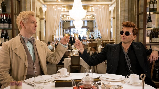 The A.V. Club is recapping Good Omens