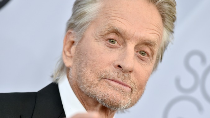 Michael Douglas says Steven "I hate TV movies" Spielberg killed his best shot to win at Cannes