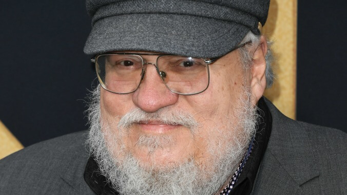 George R.R. Martin just like the rest of us, puts off important projects by messing with video games