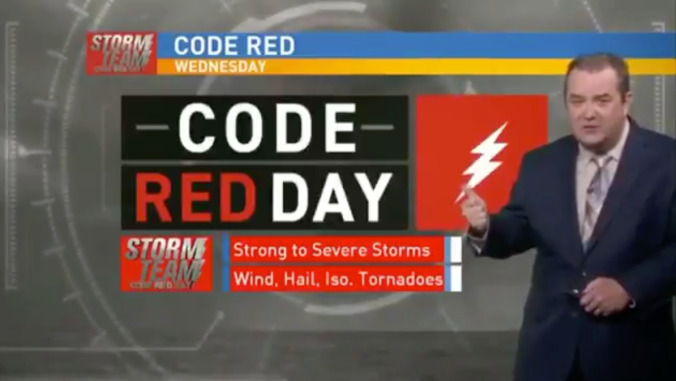 Today in pissed-off weathermen: Guy calls out corporate overlords for their shitty storm alert system