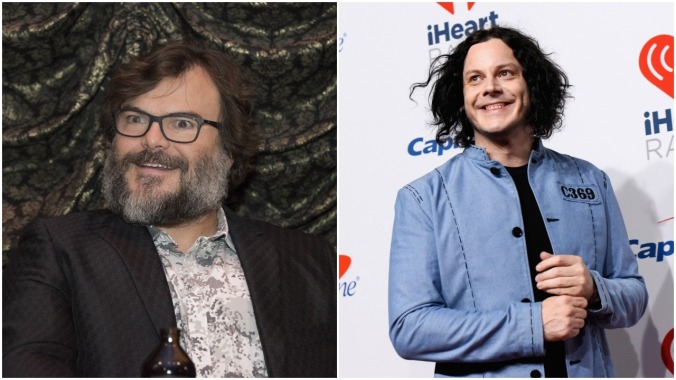 Jack Black and Jack White meet, at last