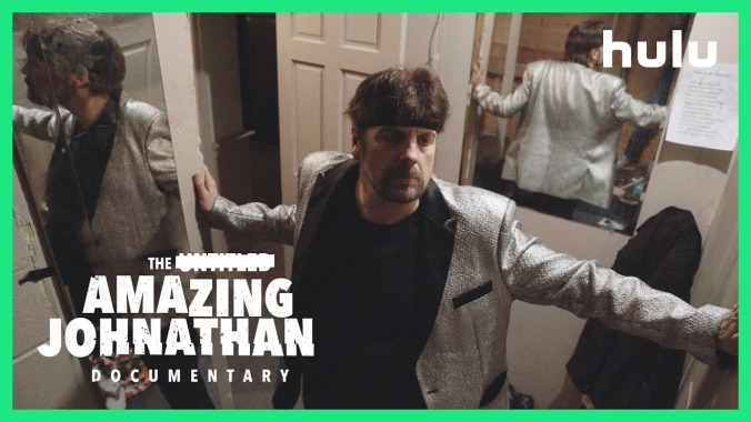 The Untitled Amazing Johnathan Documentary trailer is filled with meth, magic, and mayhem