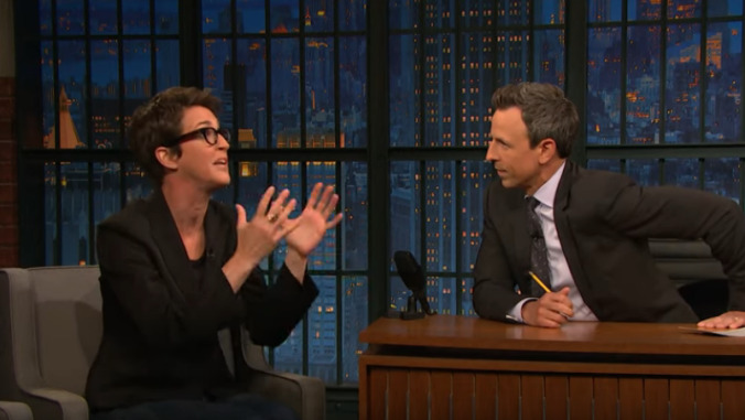 Rachel Maddow tells Seth Meyers the Democrats needs to stop overthinking and impeach already