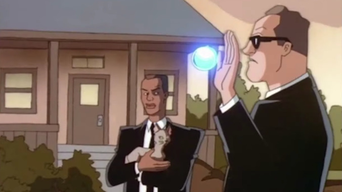 Thanks, MIB: International, for giving us a chance to celebrate the Men In Black animated series