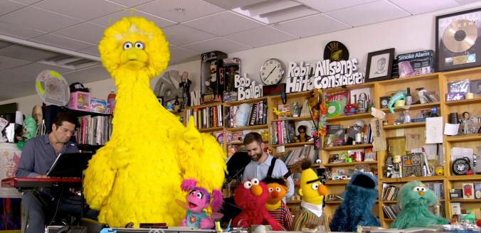 The cast of Sesame Street offers the most heartwarming Tiny Desk concert ever