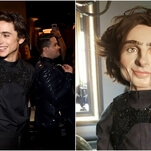 This ventriloquist doll rendering of Timothée Chalamet is 100% haunted