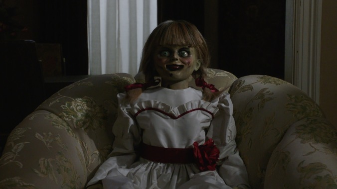 Chicago, stare into the glassy eyes of Annabelle Comes Home early and for free