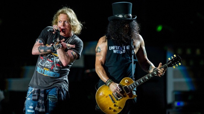 Guns N’ Roses’ classic lineup tempts fate, extends Not In This Lifetime tour