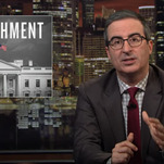 John Oliver on Dems' impeachment debate: "Every asshole wins until, finally, they don't"