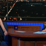 On The Late Show, Naomi Watts shows off her scream queen pipes, stays mum on the Game Of Thrones prequel