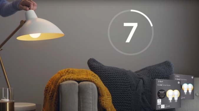 GE conducts psychological warfare with a video explaining how to reset a smart light bulb