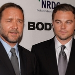 Russell Crowe has a story we can all relate to: Getting drunk and buying a dinosaur skull from Leonardo DiCaprio
