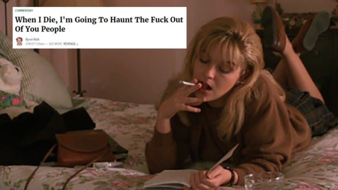 Give yourself the present of Twin Peaks as Onion headlines