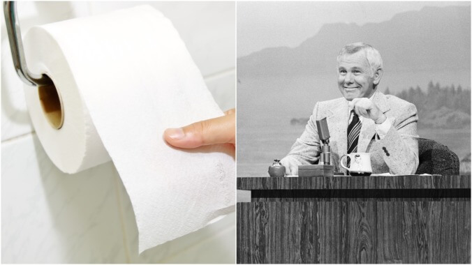 Get Involved, Internet: Support this film about Johnny Carson causing a toilet-paper shortage