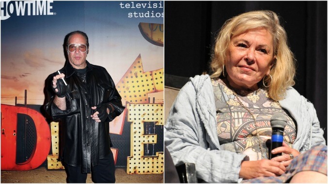 Roseanne Barr and Andrew Dice Clay are touring together, answering nobody's prayers