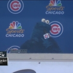 Watch Cookie Monster lead the 7th-inning stretch at Wrigley Field