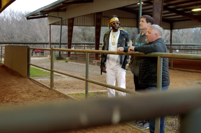 Why not spend some time with Mark Cuban, 2 Chainz, and the most expensivest horses?