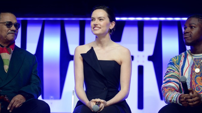 Daisy Ridley says she's not in the next Star Wars trilogy