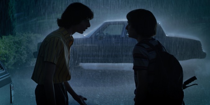 On Stranger Things, the plot starts to move, but no one can move on