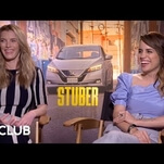 Stuber's Betty Gilpin and Natalie Morales tell us about their weirdest rideshare experiences