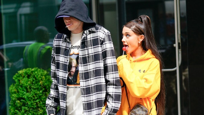 Ariana Grande calls whirlwind romance with Pete Davidson an "amazing distraction"