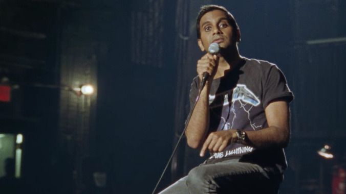 Aziz Ansari moves forward, but Right Now is a step backward for his comedy